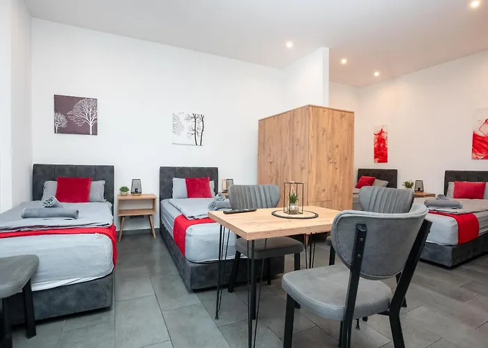 Lejlighed Serviceroom24 - 2 In Hoch Wlan - Smart-tv - 24-7 Check-in Und Kueche Recklinghausen